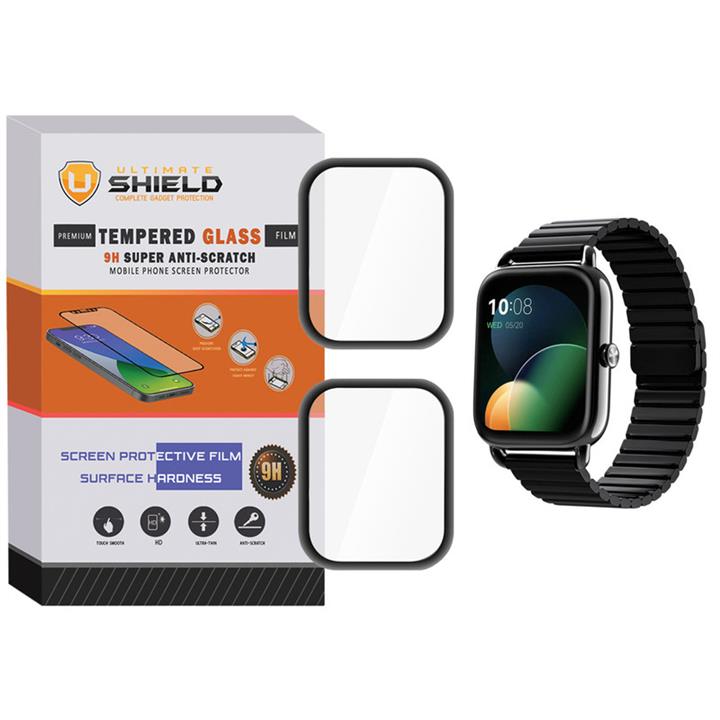 محافظ صفحه نمایش نانو آلتیمیت شیلد مدل NUL مناسب برای ساعت هوشمند هایلو RS4 بسته دو عددی Ultimate Shield NUL Nano Screen Protector For Haylou RS4 Pack of 2